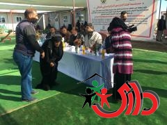 Dary human organization gave wheelchairs to the special needs people in Anbar and prepare to distribute more.