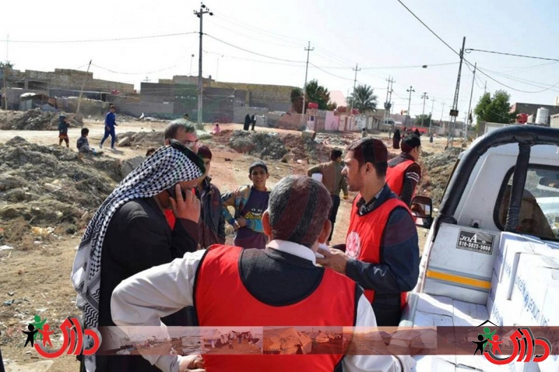 Dary Human UNICEF Health Boxes to 3,000 Families in Al-Diwaniya