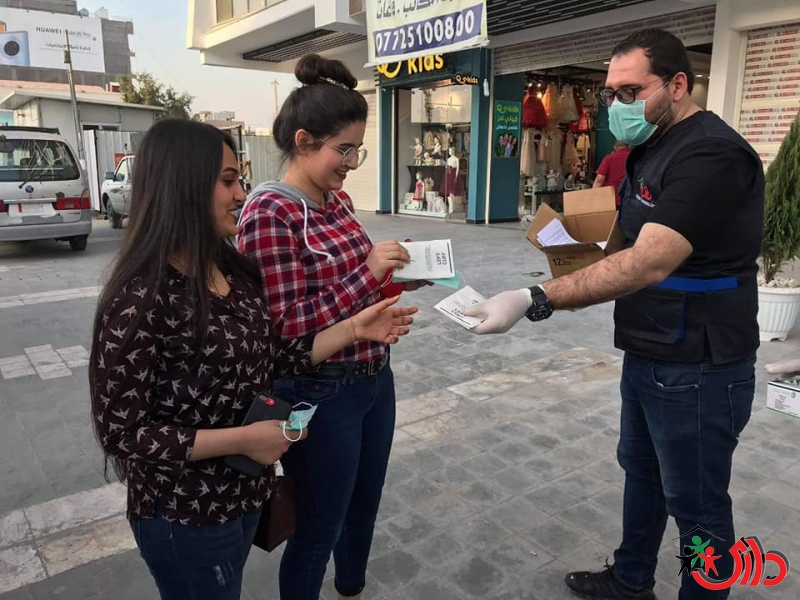Continuing campaigns against the coronavirus in baghdad