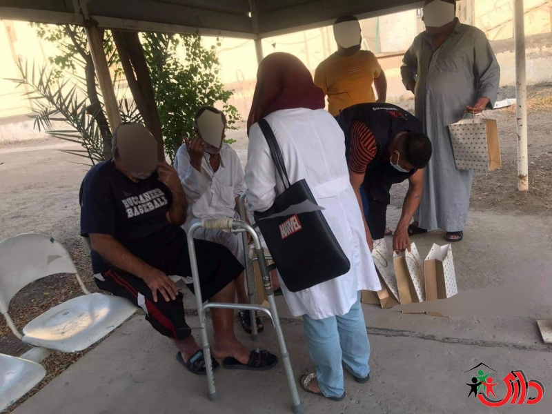  منظمة #داري ترعى المسنين طبيا وإنسانيا للتخفيف من معاناتهم