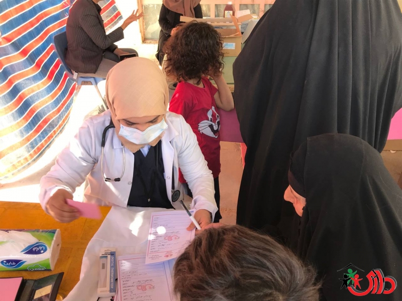 DARY organization implements an emergency humanitarian Health campaign in the south of Al-Diwaniyah Governorate