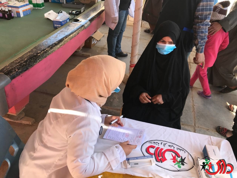 منظمة داري تنفذ حملة طبية انسانية طارئة جنوب محافظة الديوانية