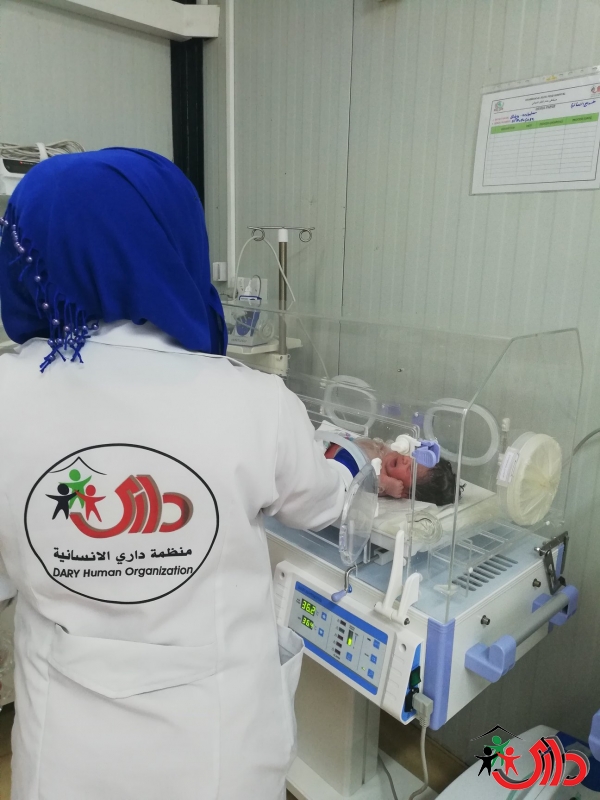 DARY opened  a free obstetric hall in Al-Bakr quarter of Hit in Al-Anbar district