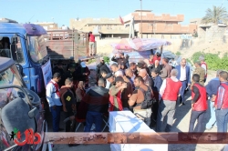Dary Human Helps 535 Families Returning to Liberated District of Al-Sa’diya
