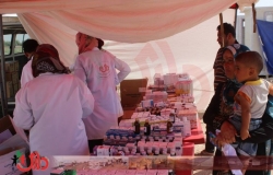 منظمة داري تعالج مئات النازحين في بيجي وتوفر الأدوية للقضاء