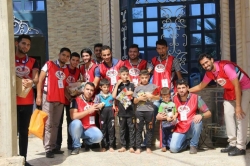فريق منظمة داري الطبي يعالج النازحين في بغداد ميدانيا