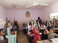 منظمة داري توعي وتعالج 1150 طالب وطالبة في مدارس الديوانية 